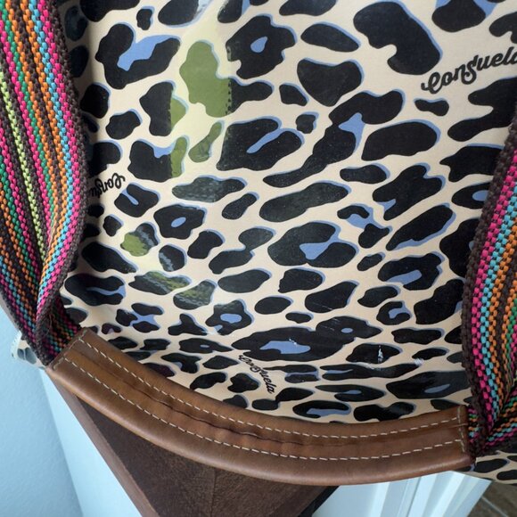 Consuela Classic Leopard Multicolor tote - Picture 11 of 16
